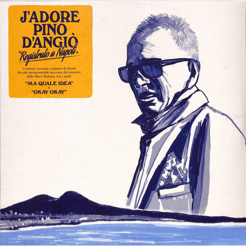 Pino D’Angio — J’Adore Pino D’Angiò (Italy 2024, Blue Vinyl, NM/NM)
