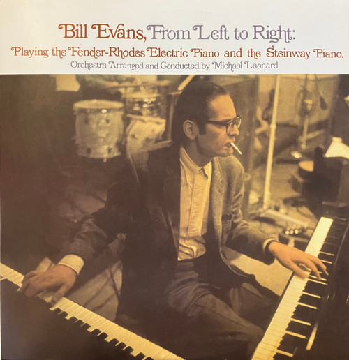Bill Evans - From Left To Right (NM-/EX) (2020, France, Unofficial Release) - Heavy White Vinyl