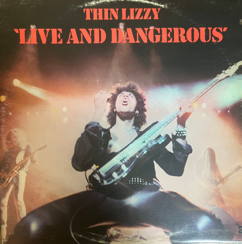 Thin Lizzy – Live And Dangerous (VG+/VG-) (CAN, 1978, 2xLP) - Gatefold