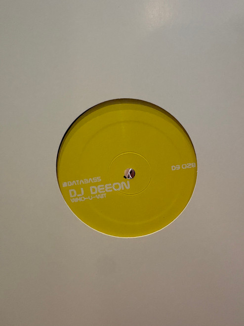DJ Deeon - Who-U-Wit (2001 US, 12” single, VG+/VG+)