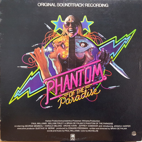 Various Artists – Phantom Of The Paradise - Original Soundtrack Recording (LP used Canada 1974 VG+/VG+)