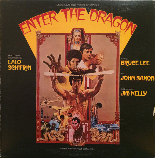 Lalo Schifrin – Enter The Dragon (Music From The Motion Picture) (LP used Canada 1973 VG-/VG+)