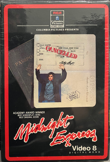 Midnight Express (SEALED) Video 8 Digital Sound (8mm tape)
