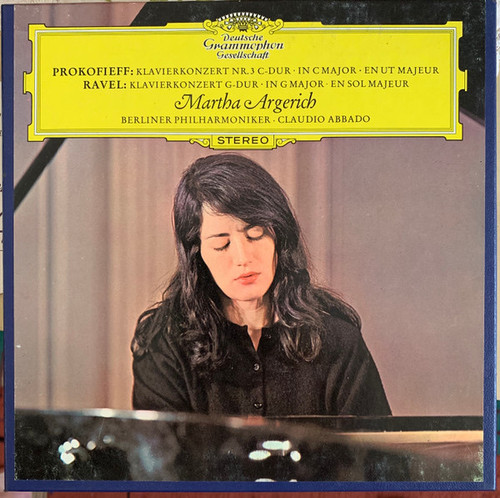Martha Argerich - Prokofieff -Ravel (1968 7.5 IPS Stereo 7” Reel to Reel Tape) 