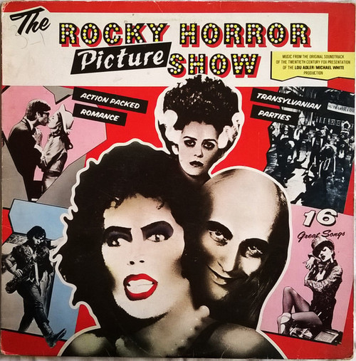 "The Rocky Horror Picture Show" Original Cast – The Rocky Horror Picture Show - Original Sound Track (LP used Canada 1978 reissue VG+/VG+)