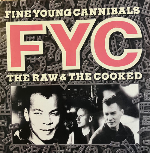 Fine Young Cannibals — The Raw & The Cooked (EX-/EX-) (CAN, 1988) - With original inner sleeve 