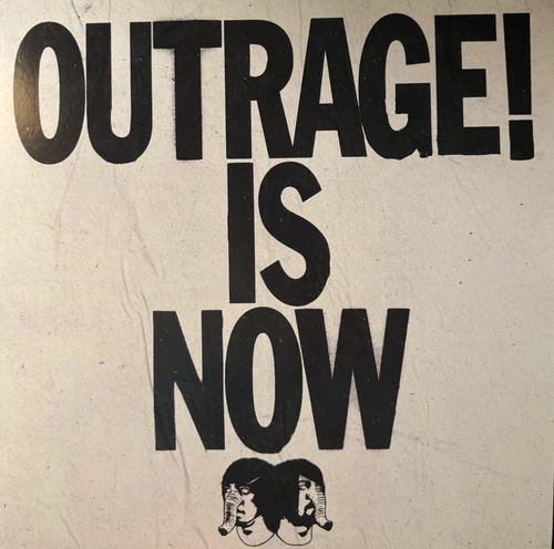 Death From Above - Outrage! Is Now (2017 Canada, Clear with Green Blob vinyl, NM/NM-)