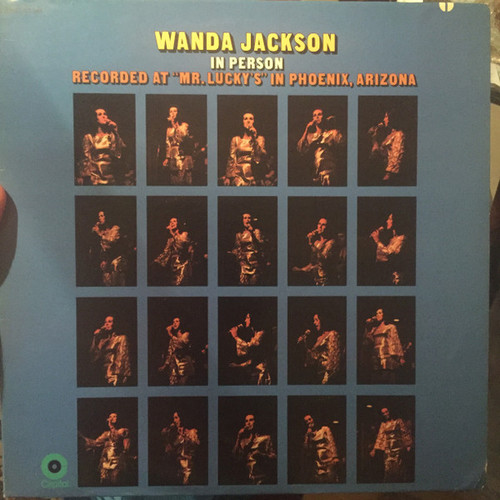 Wanda Jackson – In Person Live At "Mr. Lucky's" In Phoenix, Arizona (LP used Canada 1969 VG+/VG+)