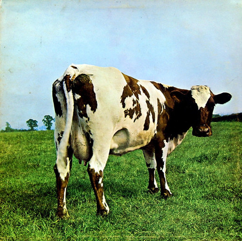 Pink Floyd – Atom Heart Mother (LP used UK 1971 in gatefold jacket 2nd issue VG+/VG+)