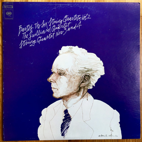Bartok - The Juilliard String Quartet – String Quartets Nos. 3 & 4  (LP used Japan VG+/VG+)
