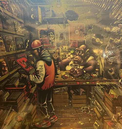 Buckwild - Diggin' In The Tuff Kong Crates (In-Shrink, NM/NM) (Italy, 2022) - Splatter Vinyl