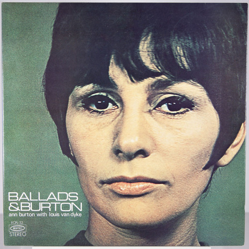 Ann Burton With The Louis Van Dyke Trio – Ballads & Burton (LP used Japan 1972 in gatefold jacket NM-/VG+)