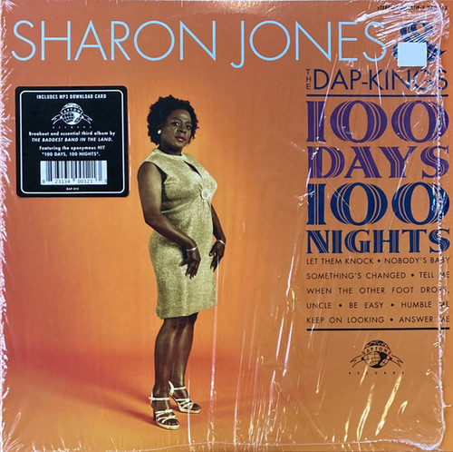 Sharon Jones & The Dap-Kings – 100 Days, 100 Nights (LP used US 2017 reissue in open shrink from Daptone Records NM-/NM-)