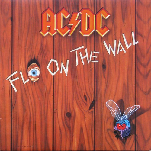 AC/DC – Fly On The Wall (LP used Canada 1985 NM-/VG+)