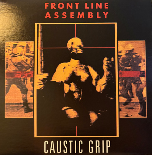 Front Line Assembly - Caustic Grip (1990 US, NM/VG+)