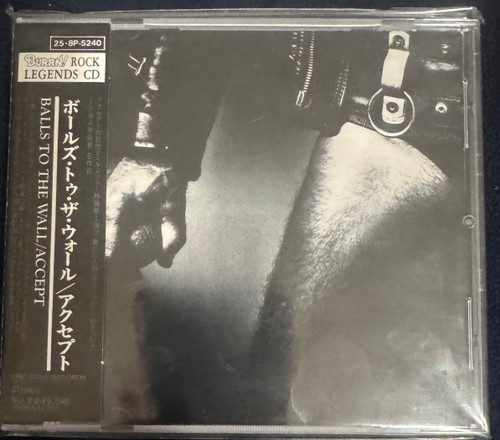 Accept - Balls To The Wall = i -JL ズ・トゥ・ザ・ウォール (1989 SEALED CD Japanese Import w/ OBI)