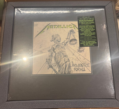 Metallica …and Justice for All (2016 SEALED Super Deluxe Boxset 11CDs/6LPs/4 DVDs) all mint/ sealed 
