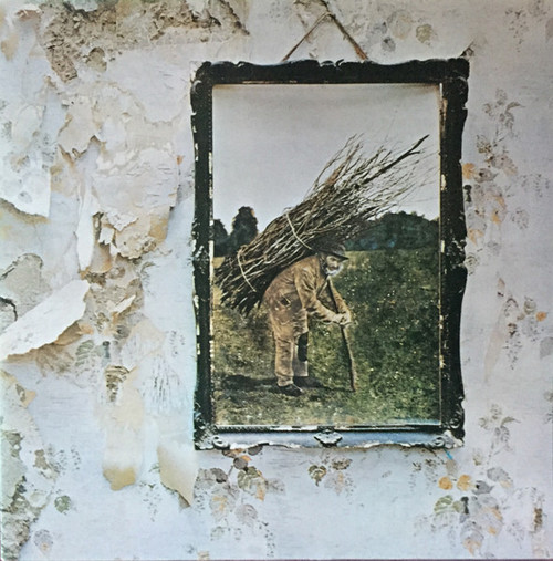 Led Zeppelin – Untitled aka IV (LP used UK 1976 missprint reissue VG+/VG+)