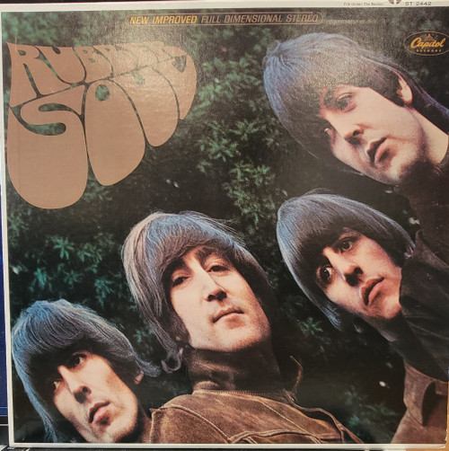 The Beatles – Rubber Soul (LP used Canada 1972 reissue orange Capitol label 1st generation VG+/VG+)