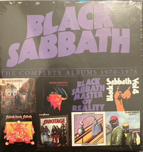 Black Sabbath - The Complete Albums 1970 - 1978 (SEALED) (2014, EU) 8xCD Set