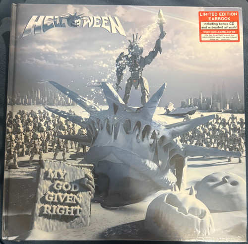 Helloween - My God Given Right (2015 CD Book with Bonus CD Sealed Mint)  