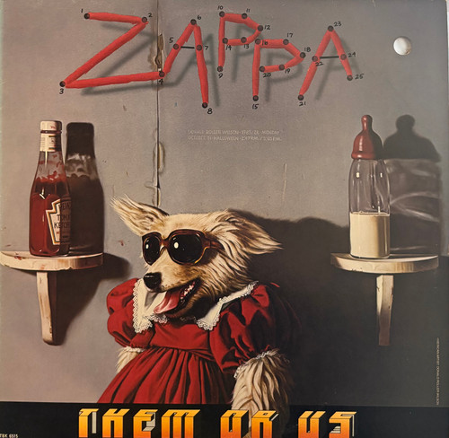 Zappa - Them Or Us (1984, Hole Punch, EX/VG)