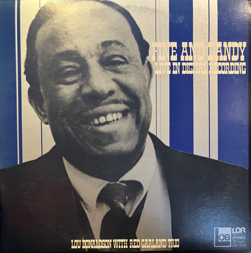 Lou Donaldson / Red Garland Trio - Fine And Dandy Live In Digital Recording (EX/VG) (1980, Japan) - With Insert