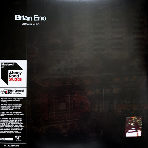 Brian Eno – Discreet Music (2 x vinyl 12 inch at 45 RPM used Europe 2018 limited edition half speed mastered pressing in gatefold jacket in open shrink NM-/NM-)