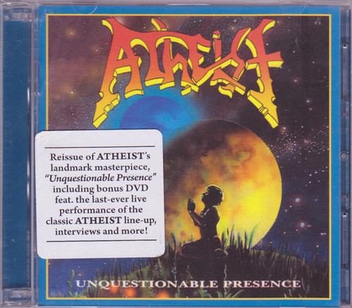 Atheist – Unquestionable Presence (CD + DVD NEW SEALED US 2015 limited edition reissue)