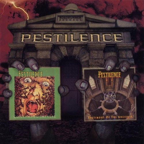 Pestilence – Consuming Impulse / Testimony Of The Ancients (2CDs NEW SEALED US 2003 compilation)