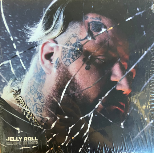 Jelly Roll — Ballads Of The Broken (In-Shrink, US 2022, Red Vinyl) (NM-/NM-) 