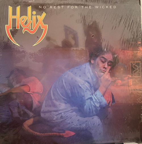 Helix - No Rest For The Wicked (In-Shrink, VG+/EX-) (Canadian Pressing)