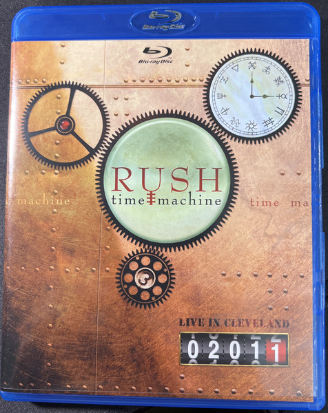 Rush - Time Machine 2011: Live in Cleveland (2011 Sealed Blu Ray NM/NM)