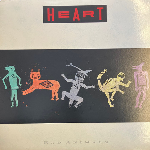 Heart - Bad Animals (EX/EX) (1987, CAN)