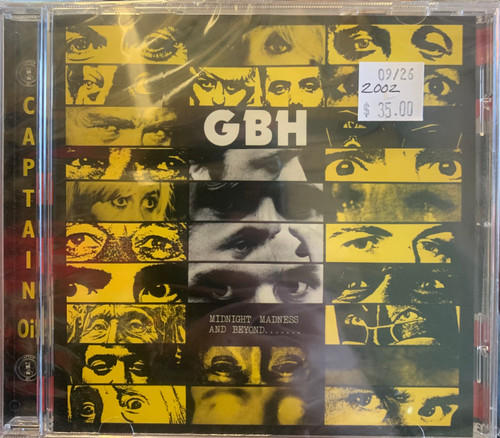 GBH - Midnight Madness And Beyond...(CD) (2002 UK, Reissue, SEALED)