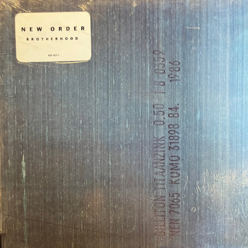 New Order - Brotherhood (In-Shrink, EX-/EX-) (1986, CAN, 12” Single) - With hype sticker
