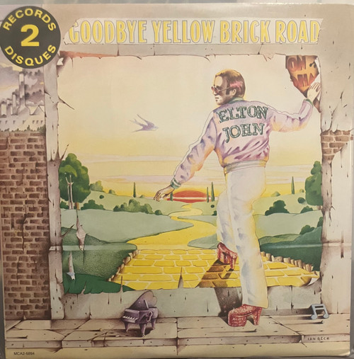 Elton John - Goodbye Yellow Brick Road (1980, Reissue, CAN, 2xLP) (VG+/EX) 