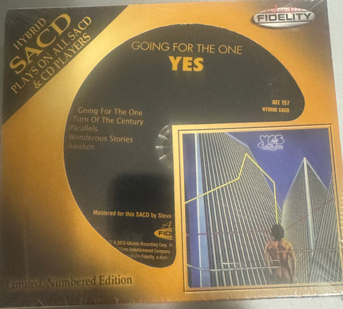Yes - Going for the One (2014 Audio Fidelity Gold Hybrid Numbered SACD CD SEALED)