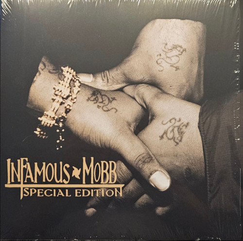 Infamous Mobb - Special Edition (2024 US, 2XLP, Gold & Black splatter vinyl, In open shrink, Small split seam, NM/NM-) 