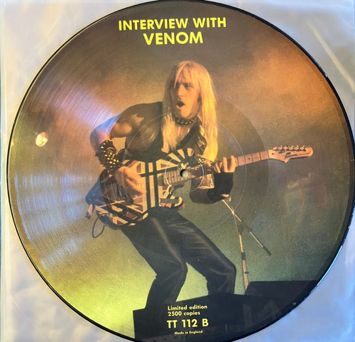Venom - Interview With Venom (EX-/G) (1985, UK, Picture Disc)