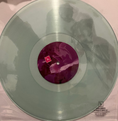 Loren Connors - The Murder Of Joan Of Arc (EX/G) (2003, US, Clear Vinyl) - Single-Sided 12”