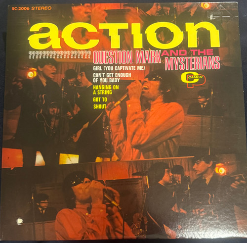 Question Mark and the Mysterians (1967 Mono/Promo/ Missprint VG+ vinyl)