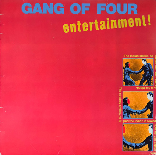 Gang Of Four – Entertainment! (LP used Canada 1979 in open shrink VG+/VG+)