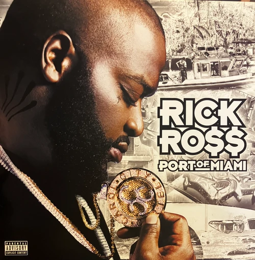 Rick Ro$$ - Port Of Miami (EX/EX) (2016, US, Reissue, 2xLP)