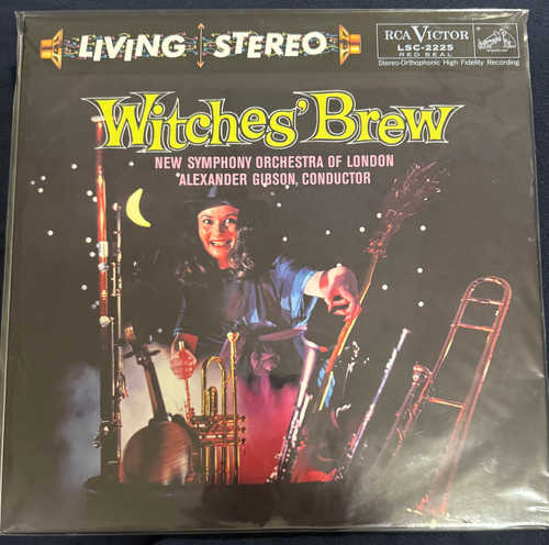 New Symphony Orchestra Of London* - Witches Brew (2014 Analogue Productions NM/NM)