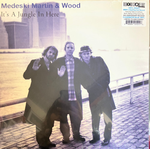 Medeski Martin & Wood - It’s A Jungle In Here (SEALED) (2023, US, RSD Reissue) - Clear Blue Vinyl