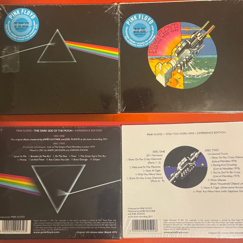 2 Sealed Pink Floyd CDs from 2011 See Description 