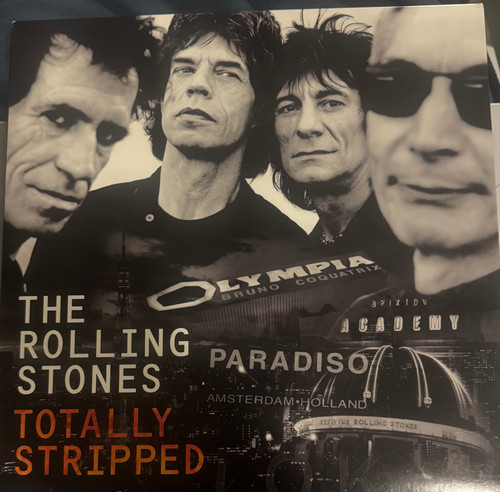 The Rolling Stones / Totally Stripped (2016 2 LPs / DVD EX/EX)