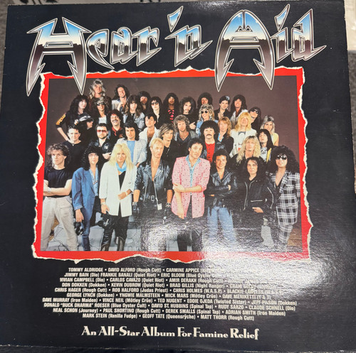 Hear ‘n Aid - 1986 Metal Comp EX/VG+