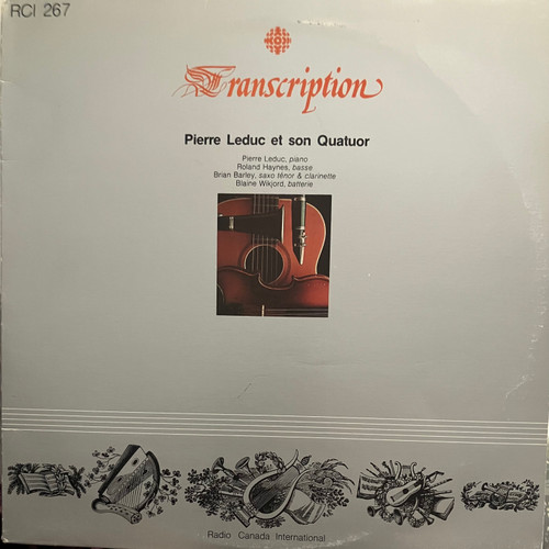 Pierre Leduc Et Son Quatuor - Pierre Leduc Et Son Quatuor (VG+/VG+) (CAN, Early Reissue)